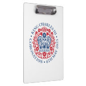 King Charles III Coronation Klemmbrett (Rechts)