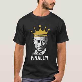 King Charles III Coronation Memorabilia Py T-Shirt