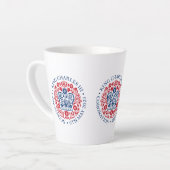 King Charles III Coronation Milchtasse (Linke Ecke)