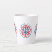 King Charles III Coronation Milchtasse (Vorderseite)