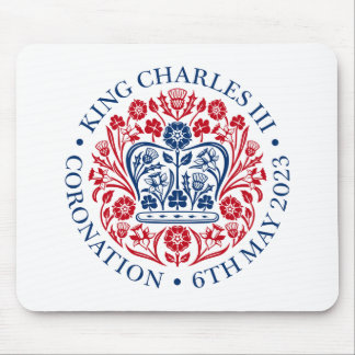 King Charles III Coronation Mousepad