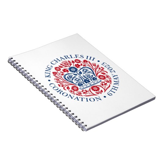 King Charles III Coronation Notizblock (Rechte Seite)