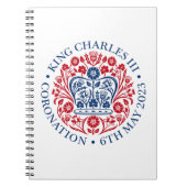 King Charles III Coronation Notizblock (Vorderseite)
