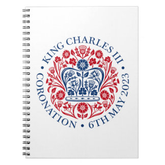 King Charles III Coronation Notizblock