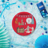 King Charles III Coronation Pappteller (Party)