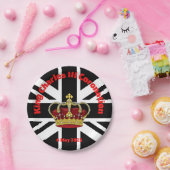 King Charles III Coronation Pappteller (Party)