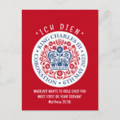 KING CHARLES III Coronation Postkarte (Vorderseite)
