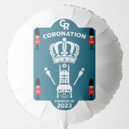King Charles III Coronation Street Party Ballon