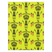 King Charles III Coronation Street Party Tischdecke (Vorderseite)