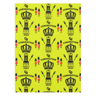 King Charles III Coronation Street Party Tischdecke