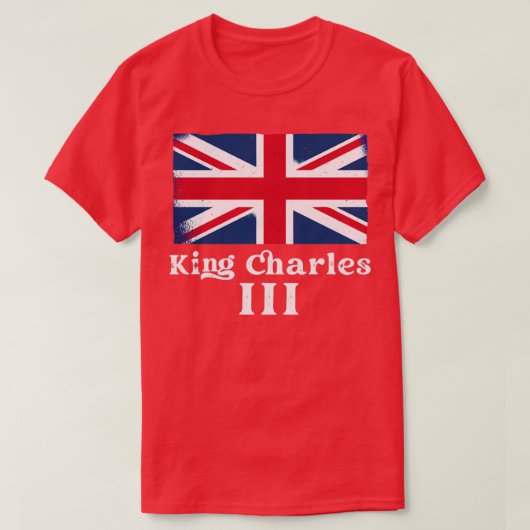 King Charles III Coronation T-Shirt (Design vorne)