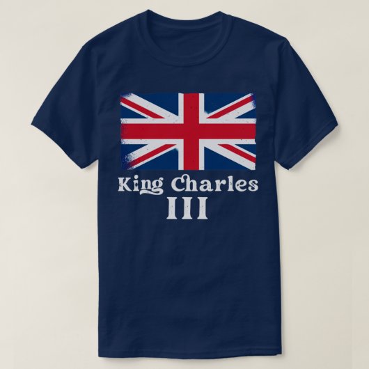 King Charles III Coronation T-Shirt (Design vorne)