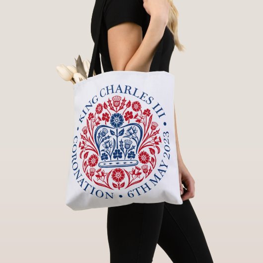 King Charles III Coronation Tasche (Von Nahem)