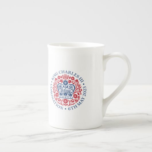 King Charles III Coronation Tasse (Rechts)