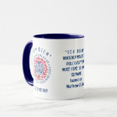KING CHARLES III Coronation Tasse (Vorderseite Links)