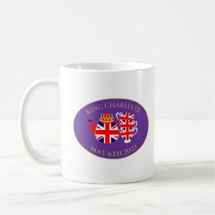 King Charles III Coronation Union Jack Tea Set Kaffeetasse