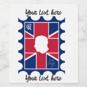 King Charles III Coronation Weinetikett anpassen (Einzelnes Label)