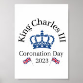 King Charles III Coronation Window Poster (Vorne)