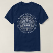 KING CHARLES III CORONATIVE COMMEMORATIVE T-Shirt (Design vorne)