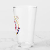 King Charles III Crown Coronation Glass Tumbler (Links)
