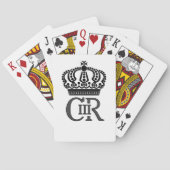 King Charles III-Gedenkkarten Spielkarten (Rückseite)