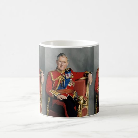 King Charles III Kaffeetasse (Mittel)