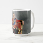 King Charles III Kaffeetasse (VorderseiteRechts)