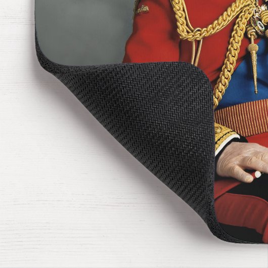 King Charles III Mousepad (Ecke)