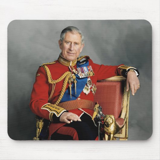 King Charles III Mousepad (Vorne)