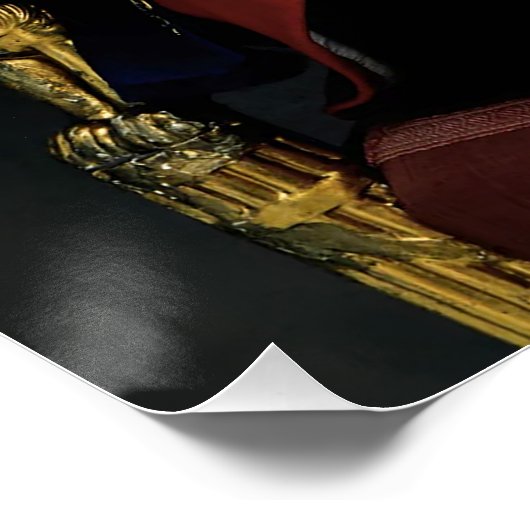 King Charles III Poster (Ecke)