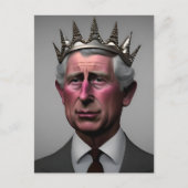 King Charles III Postkarte (Vorderseite)