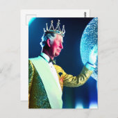 King Charles III Postkarte (Vorne/Hinten)