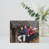 King Charles III Princes William & Harry 2005 Postkarte (Stehend Vorderseite)