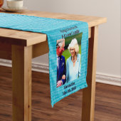 King Charles III & Queen Camilla Coronation Kurzer Tischläufer (Beispiel)