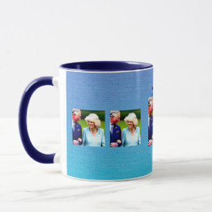 King Charles III & Queen Camilla Coronation Tasse