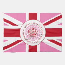 King Charles III Royal Coronation Logo Patriotic