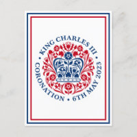 King Charles III Royal Coronation Logo Patriotic
