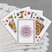 King Charles III Royal Coronation Logo Patriotic Spielkarten