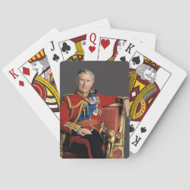 King Charles III Spielkarten