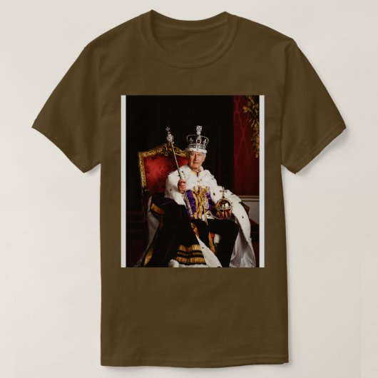 King Charles III T-Shirt (Design vorne)