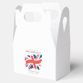 King Charles III Union Jack Flag Geschenkschachtel (Geöffnet)