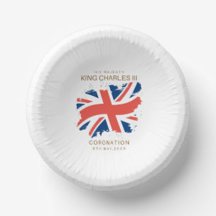 King Charles III Union Jack Flag Teller