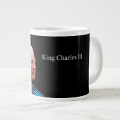 King Charles lll Jumbo-Tasse (Vorderseite Rechts)