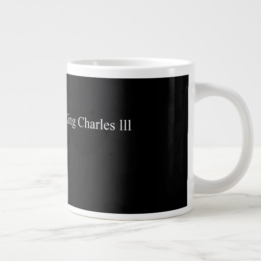 King Charles lll Jumbo-Tasse (Rechts)