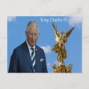 King Charles lll Postkarte