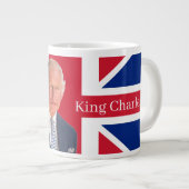 King Charles lll Tasse (Vorderseite Rechts)