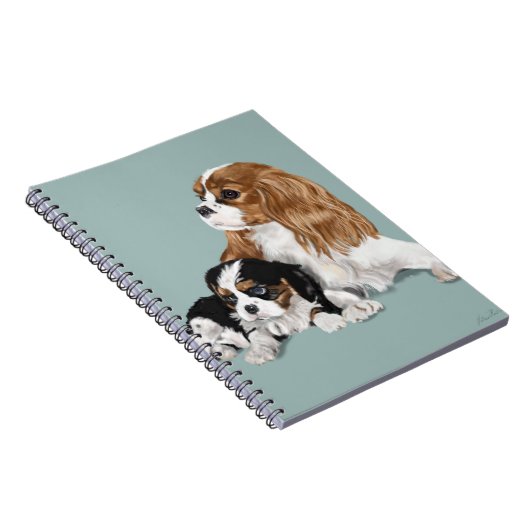 King Charles Notizblock (Rechte Seite)