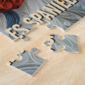 King Charles Paper Quilling Art Dog Portrait Puzzle (Seite)