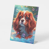 King Charles - Pedestal Sign Sockelschild (Vorderseite)