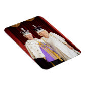 King Charles Queen Camilla Buckingham Palace Magnet (Rechte Seite)